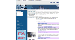 Desktop Screenshot of justpayperplay.com