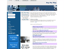 Tablet Screenshot of justpayperplay.com